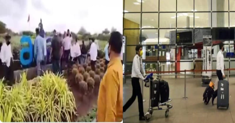 હટાવો અદાણી, અમે સહન નહીં કરીએ: મુંબઈ એરપોર્ટ પર શિવસેનાના કાર્યકર્તાઓએ કરી તોડફોડ – જુઓ વિડિયો