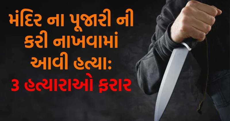 મંદિર માં 3 હુમલાખોરોએ છરીના ઘા મારીને વૃદ્ધ સંત ને રહેંસી નાખ્યા, સ્થાનિકોમાં ખૂબ જ રોષ નો માહોલ…