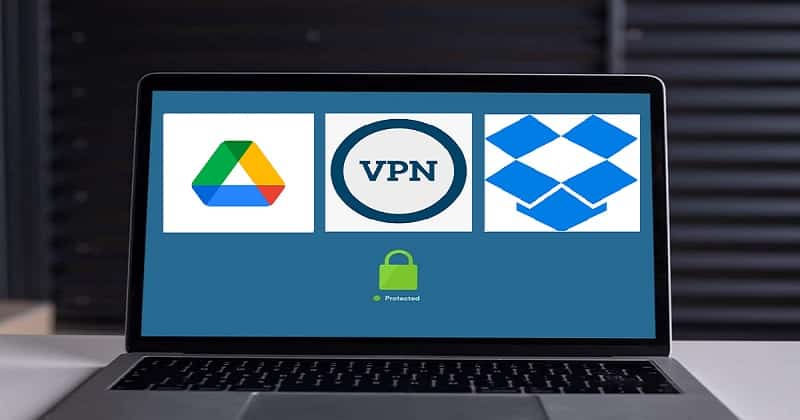 Drive drop box vpn