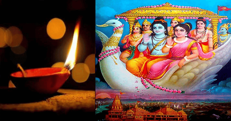 લંકાથી સીધા અયોધ્યા ન્હોતા આવ્યા ભગવાન રામ, ઘણી જગ્યાએ રોકાયું હતું પુષ્પક વિમાન