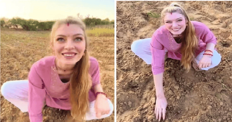 Video: જર્મનીથી આવી દુલ્હન…ખેતરમાં ઉગાવી રહી છે ડુંગળી, પૂછવા પર કહ્યું…