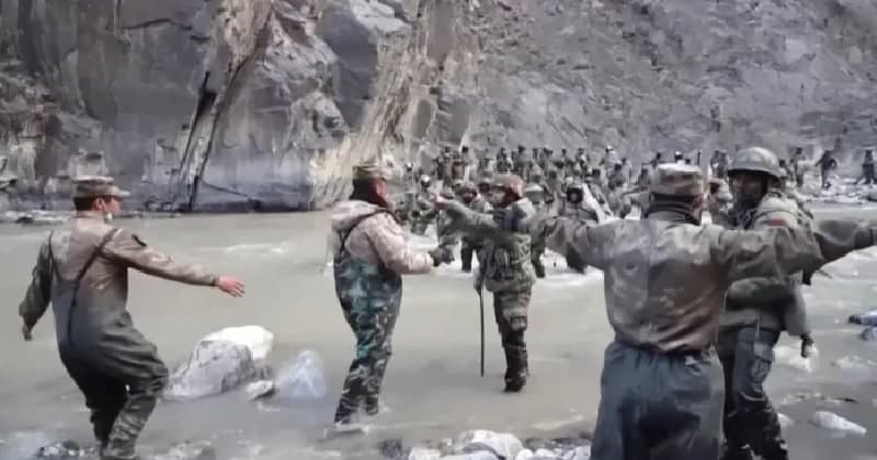 India China Faceoff