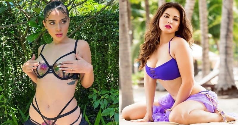 Urfi Javed Sunny Leone