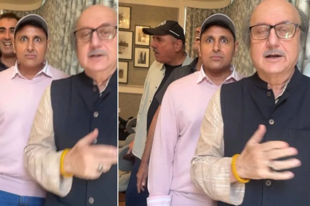 Anupam Kher reel