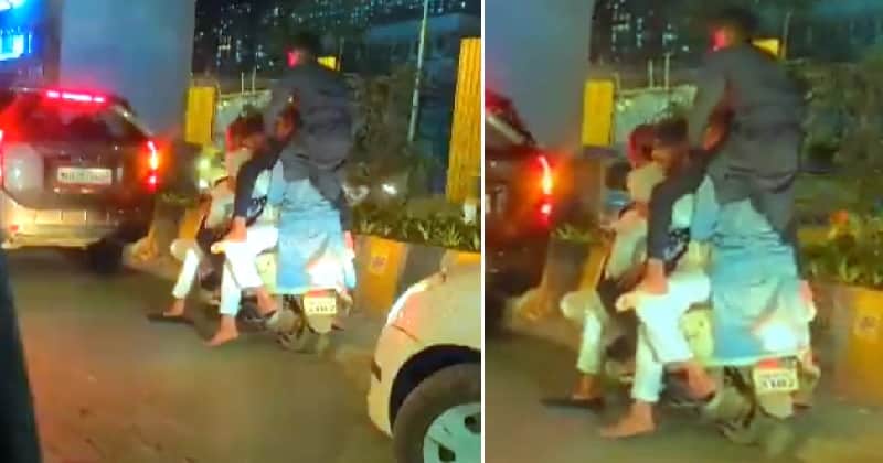 જોઈને જ આવશે ગુસ્સો, એક એક્ટિવા પર 6 લોકો… Video વાયરલ